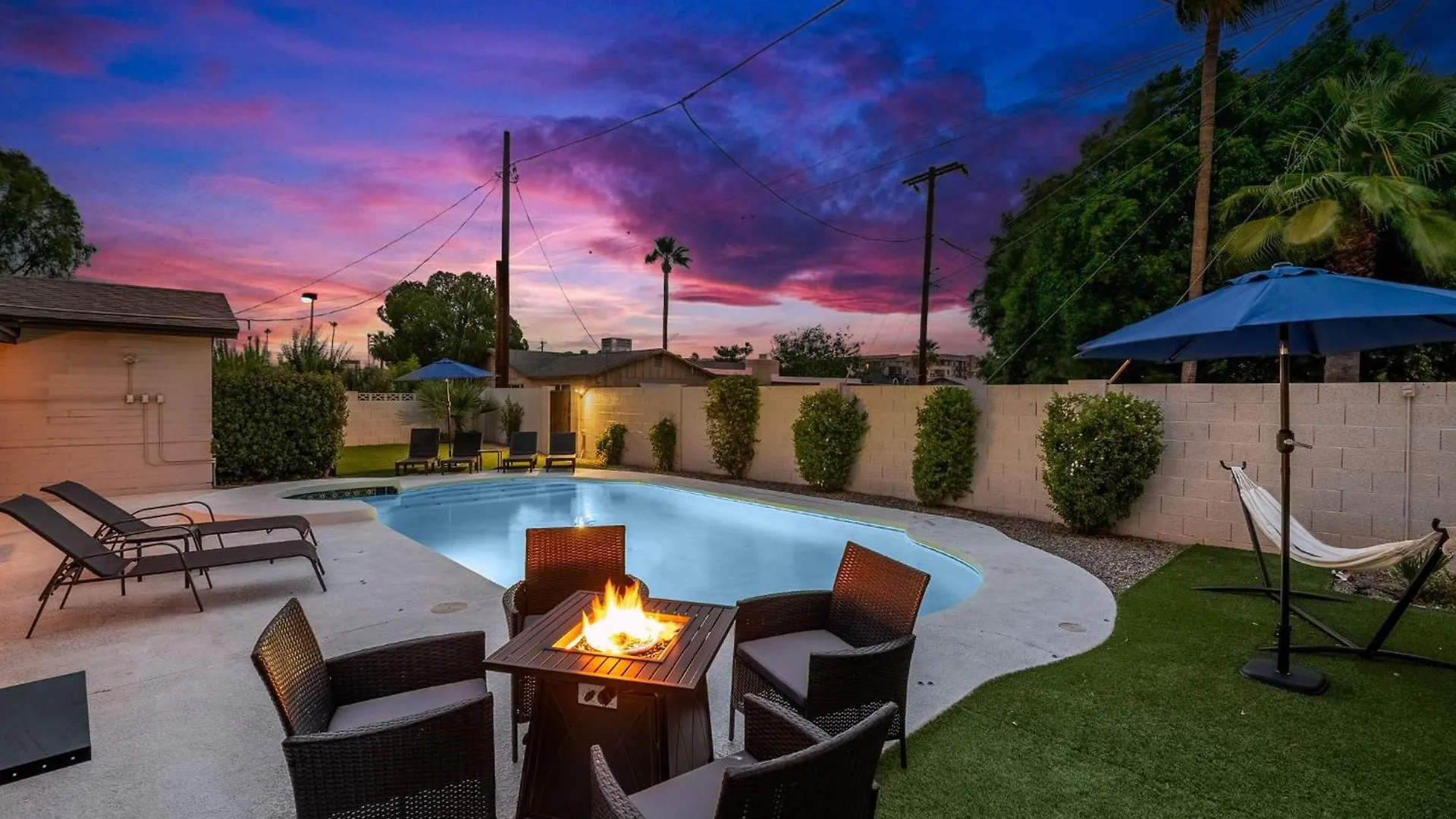 Luxe Getaway Home W Heated Pool & Firepit Scottsdale